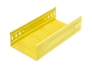 Fireproof yellow Pre Galvanized Powder coated molded cable tray