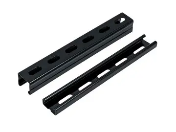 Fire Retardant Coating Strut Channel - C Channel-Black