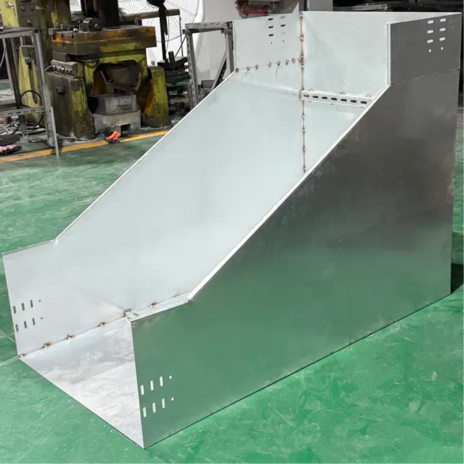 Shanghai Qiongkai Industry Launches GI Wide-span Cable Tray Elbow